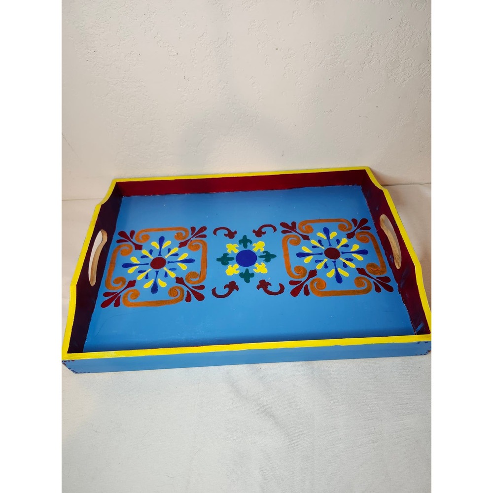 decorative tile drink tray